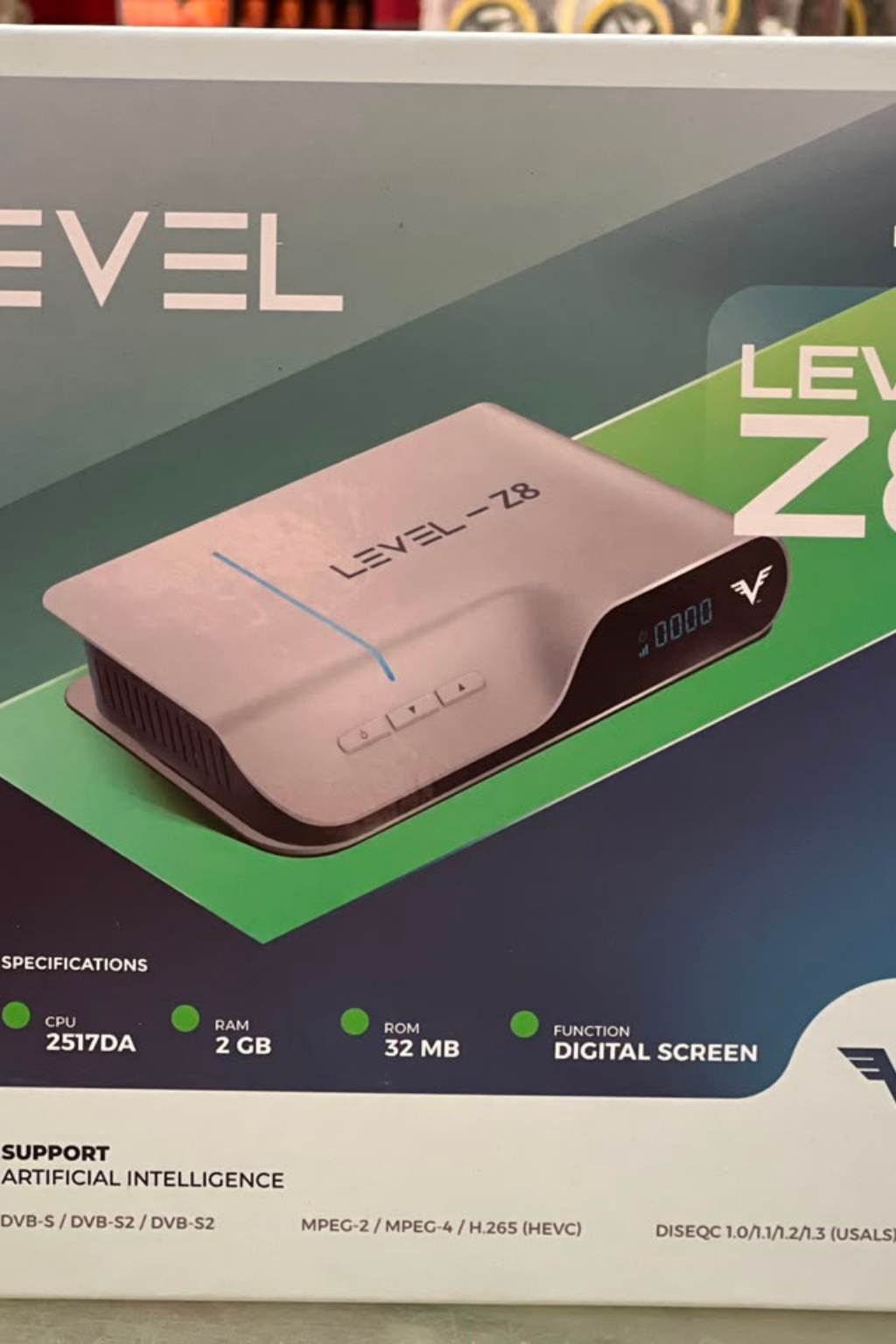 رسيفر ليفيل LEVEL Z8 2
