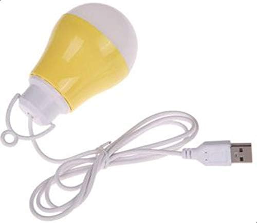 لمبة LED USB متعددة الألوان 5 وات للإضاءة المحمولة والطوارئ والتخييم